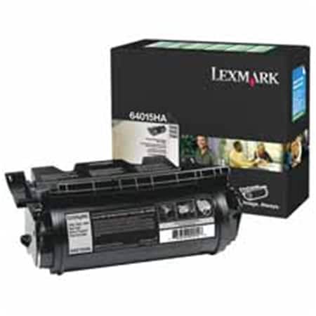 Lexmark Print Cartridge- High Yield- 21000 Page Yield- Black LEX64015HA
